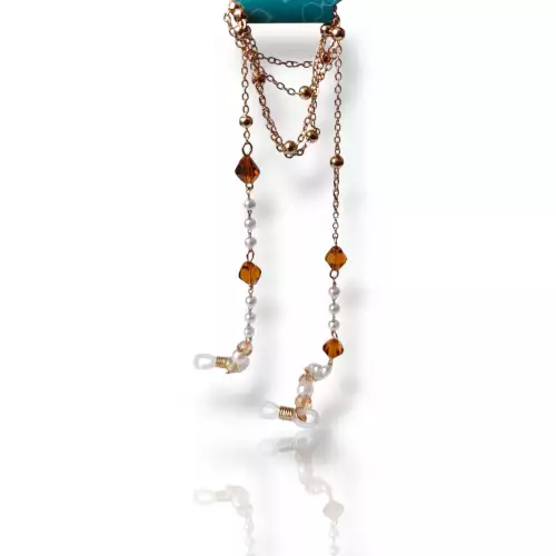 Cadena para gafas mujer resistente y elegante