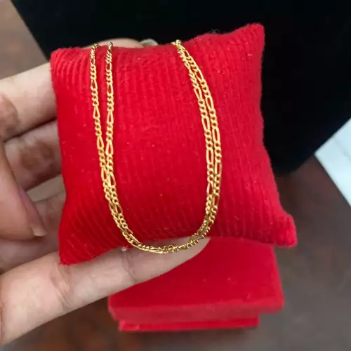 CADENA TEJIDO CARTIER ORO 18 K