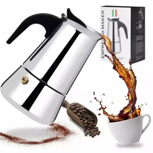 Cafetera Prensa Italiana Acero Inoxidable SL006