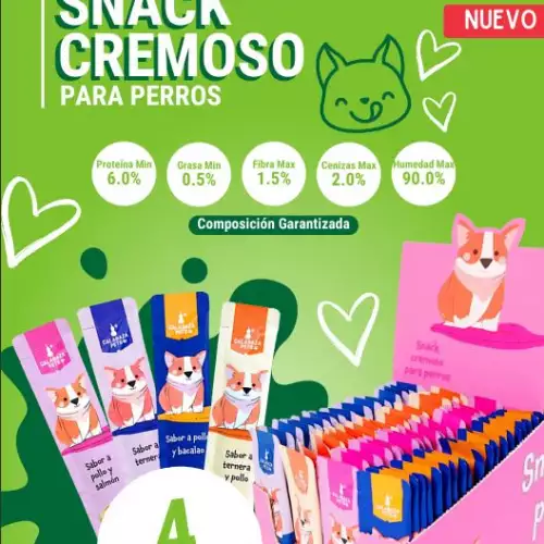 CAJA CREMOSO CALABAZA PERRO SURTIDO