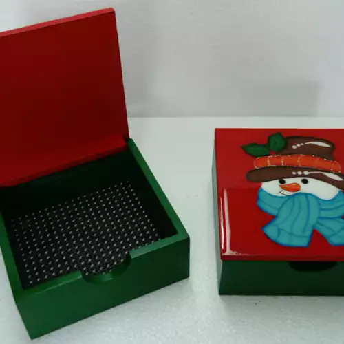 CAJA SERVILLETERA NAVIDEÑA