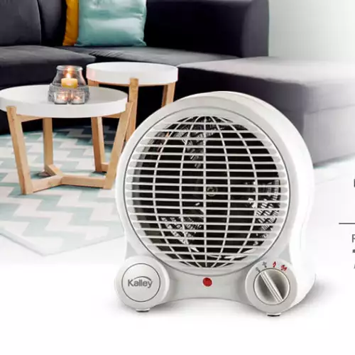 Calentador de ambiente Kalley para hogar eficiente