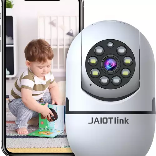 Cámara de Seguridad WiFi Interior 360° – Control desde tu Celular