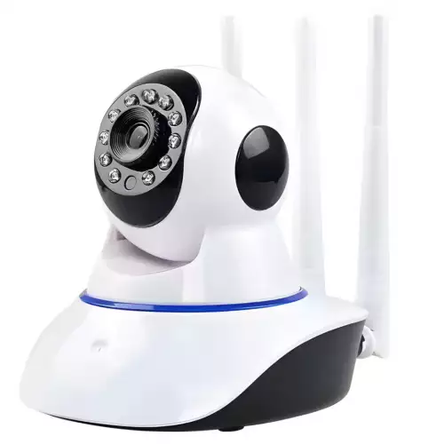 Cámara de Seguridad WiFi Robótica con 3 Antenas Visión Nocturna
