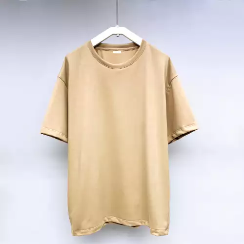 CAMISETA OVERSIZE UNISEX TONO CAMEL