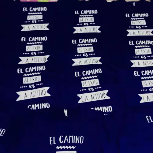 camisetas estampadas o bordadas o sublimadas