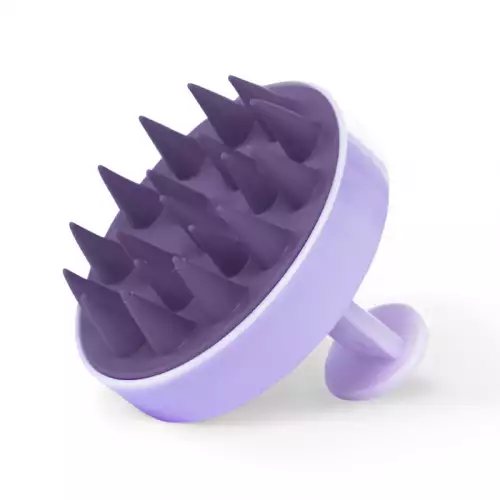 Cepillo para shampoo con cerdas silicona estimulador