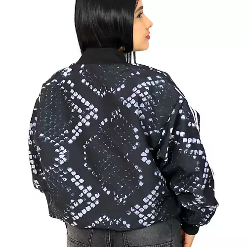 Chaqueta para mujer con estampado pitón exclusiva