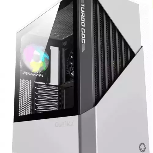Chasis gaming Gamemax Contac COC con ventilador turbo y vidrio