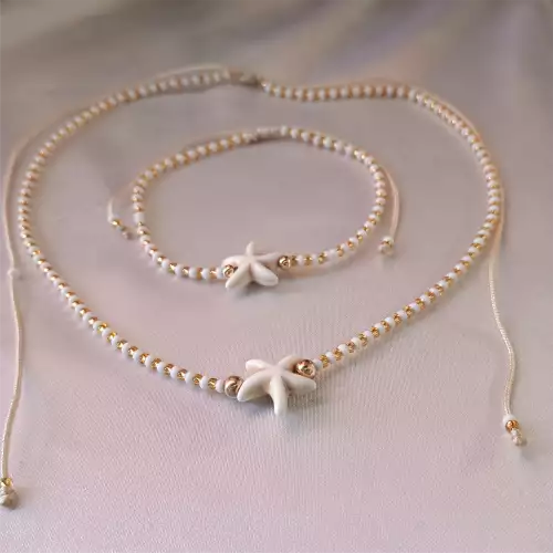 CHOKER BLANCO ESTRELLA