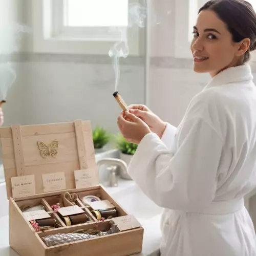 Cofre de Diosa kit autocuidado emocional y físico