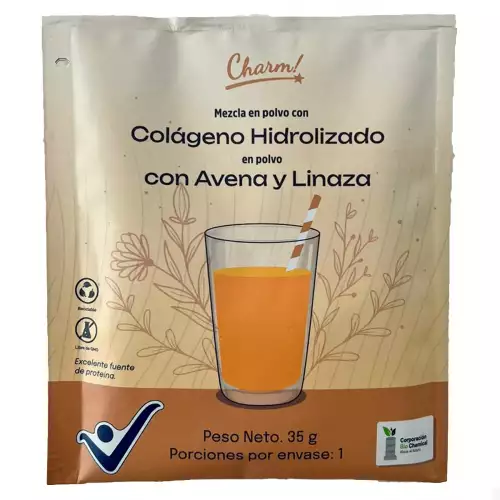 Colágeno con avena y linaza 12 sachets 420 g