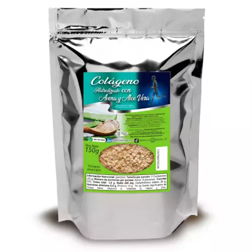Colágeno hidrolizado con avena y aloe vera 150 g