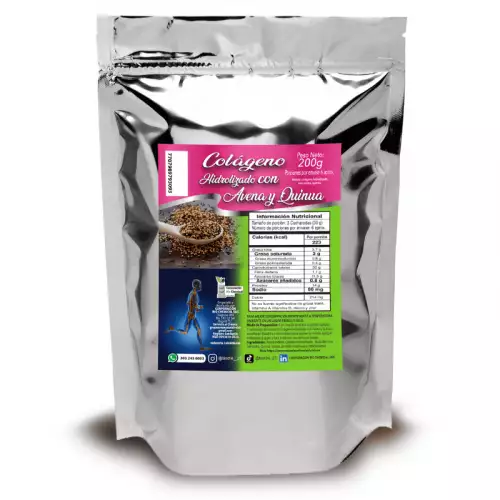 Colágeno hidrolizado con avena y quinua 200 g