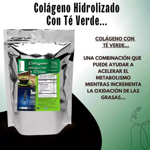 Colágeno Hidrolizado con Té Verde 120g
