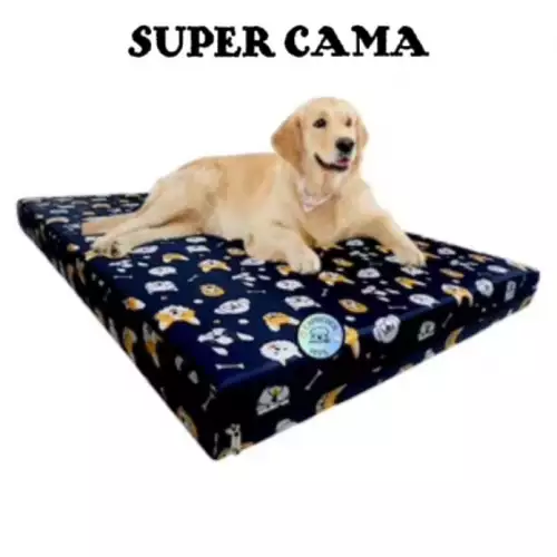 Colchoneta para mascota XL con cremallera y espuma