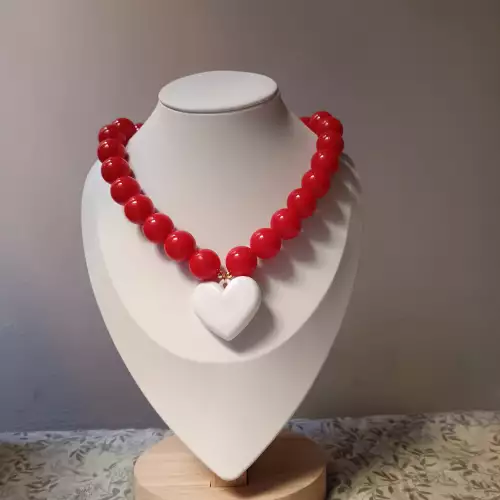 Collar chunky dije corazon Anartia accesorios