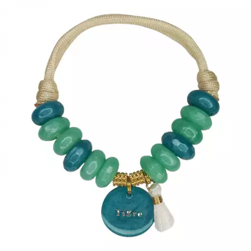 Collar para mascota talla S resina epóxica modelo Ocean