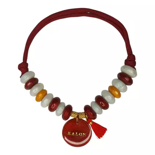 Collar para perro talla M resina epóxica modelo Phoenix