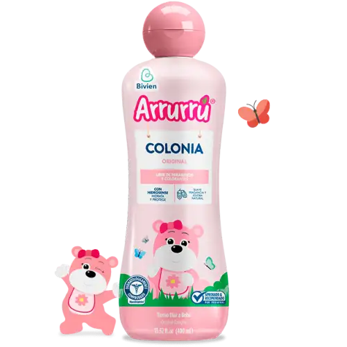 Colonia Original Arrurrú Naturals Rosada x 1.075ml