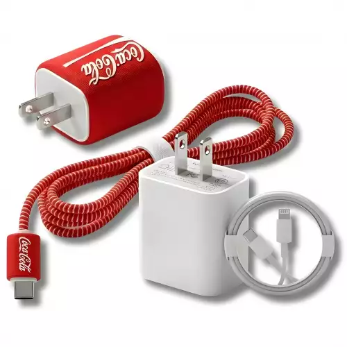 Combo Cargador 20W Carga Rápida Con Puerto USB-C + Forro Incluido