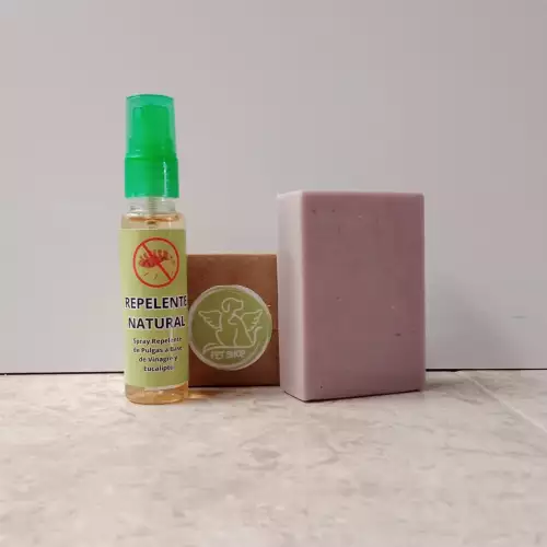 Combo Jabon relax y Anti pulgas