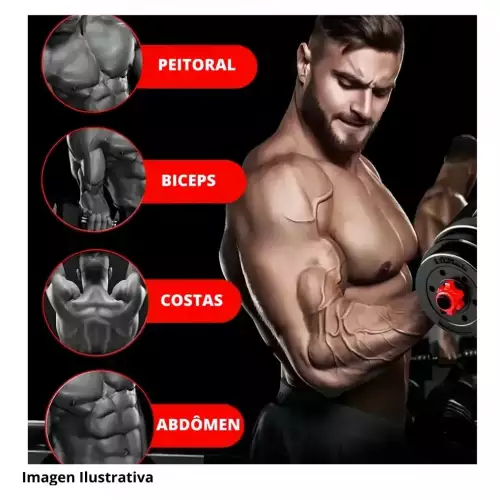 Combo Kit Mancuernas Pesas Ajustables Hogar Gym 20kl