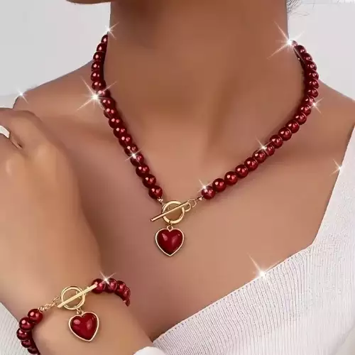 CONJUNTO DE BISUTERIA ELEGANTE 2 PZ