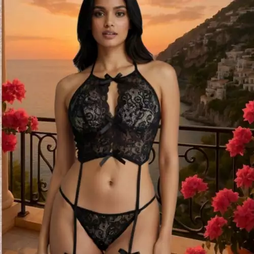 Conjunto Lencería Temptation Talla Única