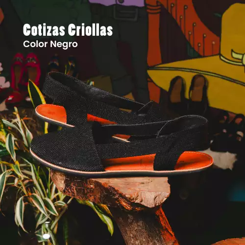 Cotiza criolla en yute transpirable y tradicional
