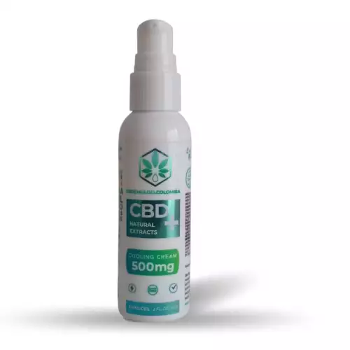 Crema CBD 500mg con efecto cooling para rostro 60g
