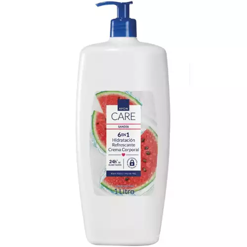 Crema corporal sandía refrescante 6 en 1 hidratación