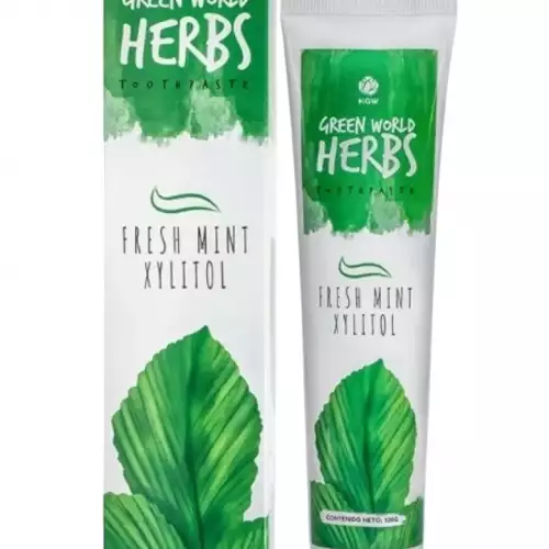 Crema dental natural sin flúor con hierbas 120 g