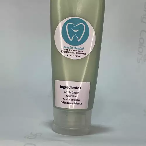 CREMA DENTAL SIN FLUOR - TUBO
