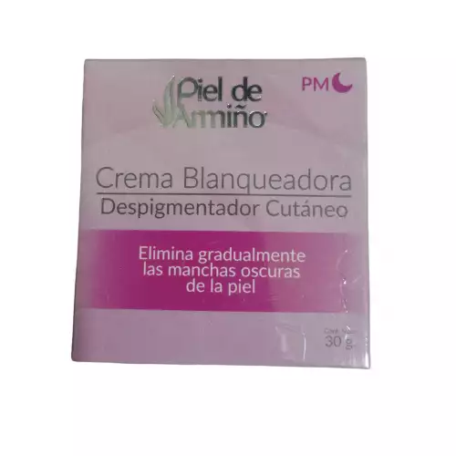 Crema despigmentadora facial aclarador de manchas 30 g