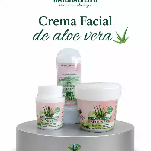 Crema facial aloe vera hidratante unisex mediano