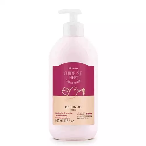 Crema hidratante corporal Beijinho 400 ml piel seca