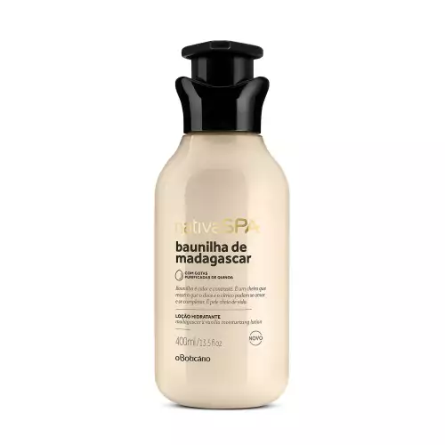 Crema hidratante corporal vainilla Madagascar quinoa