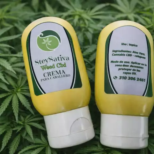 Crema para hombre con cannabis protección e hidratación