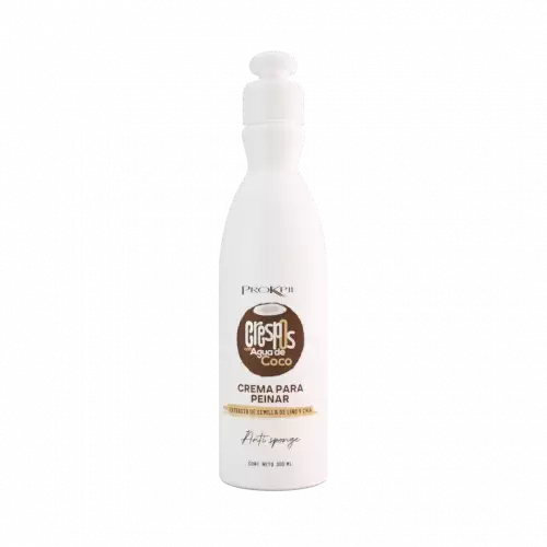 Crema Para Peinar Crespos Con Agua De Coco - X300 Ml Prokpil