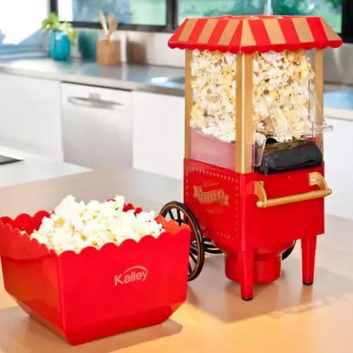 Crispetera Kalley de Aire Caliente sin Aceite | Palomitas Saludables en Casa