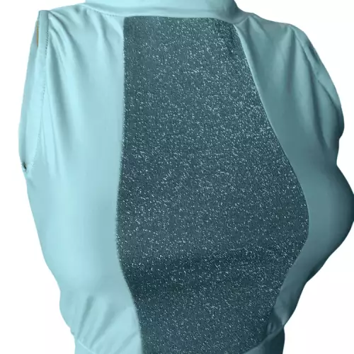 Crop Top Diseños Únicos En Telas Exclusivas Creadas Individual marino azul