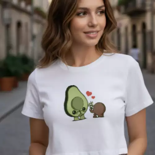 Crop Top Estampado