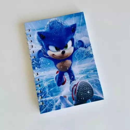 Cuaderno Infantil Sonic