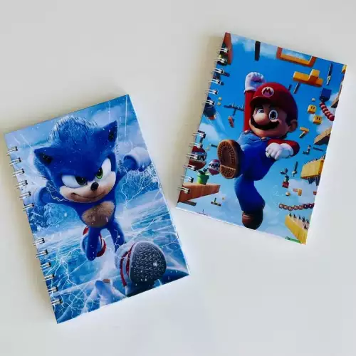 Cuaderno Infantil Super Mario Bros