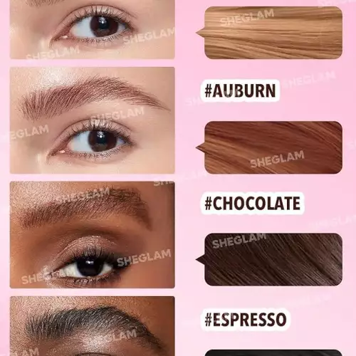 Delineador de cejas con pincel angular larga duración