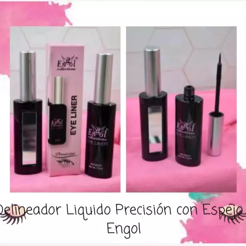 Delineador líquido plumón negro trazo perfecto