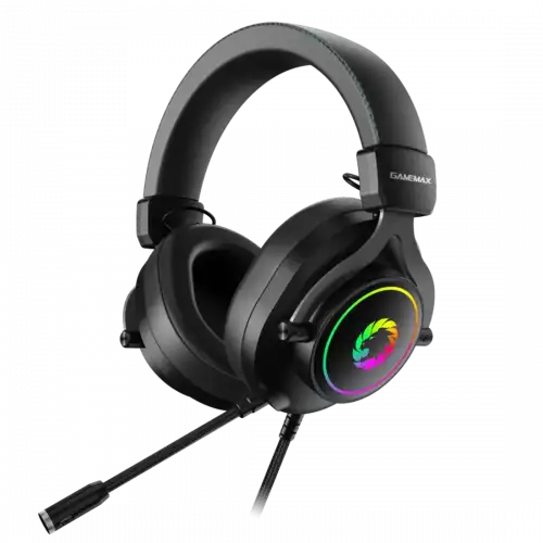 Diadema gaming USB 7.1 virtual con LED RGB ajustable