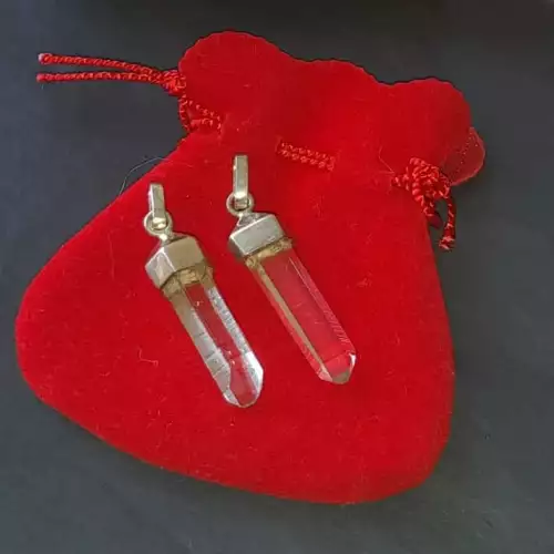 DIJE CUARZO CRISTAL