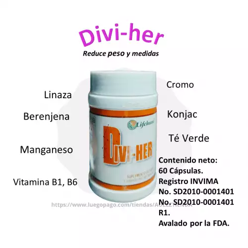 Divi-her suplemento natural para bajar de peso